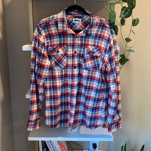 Edgevale men’s flannel shirt sz large